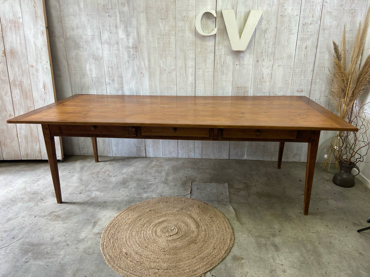 Table de ferme 237x107 cm