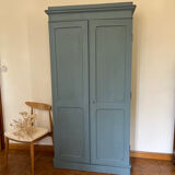 Parisian cabinet galvanizing blue