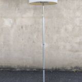 Vintage Floor Lamp with Fabric Shade by Erco, Germany, 1960s
