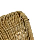 Vintage Ikea Hestra Wicker Lounge Chair 80's Design