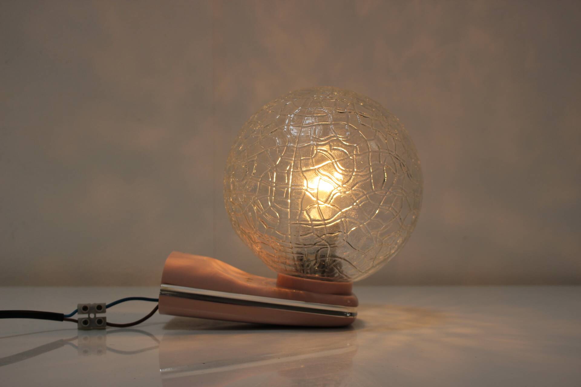 Midcentury Wall Lamp by DusselPlastic, 1980s, Germany