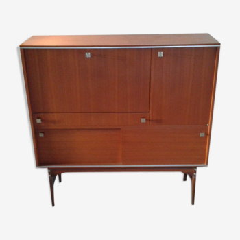Secrétaire bar meuble années 60