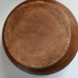 Wooden mortar and pestle