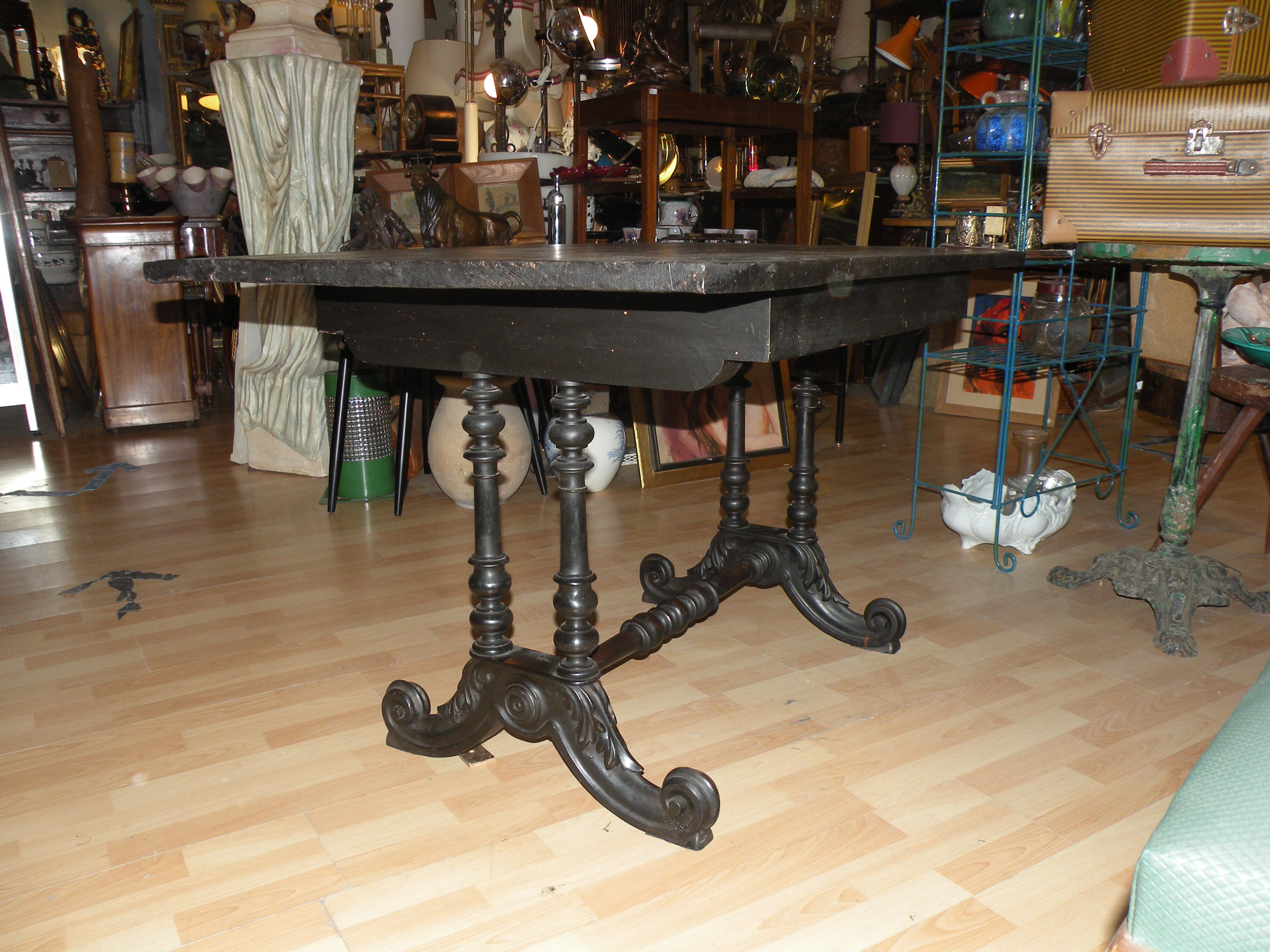 Table d'Auberge period XIX eme Napoleon 3, entirely original