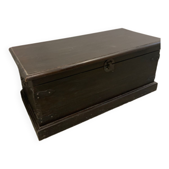 Old wooden trunk