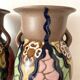 Pair of Carl Gebauer Germany vases, ceramic, 1930s