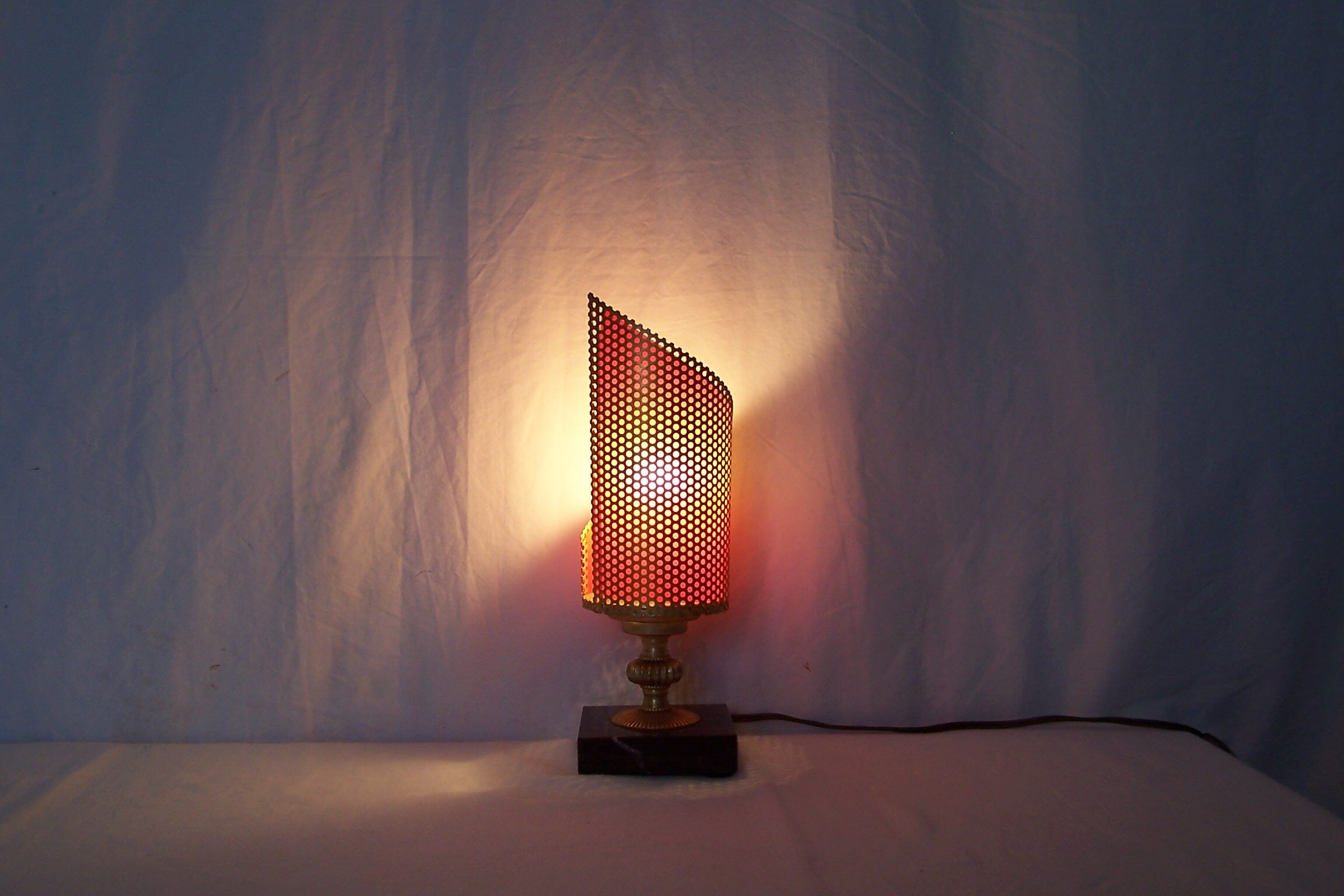 Lamp flame perforated - 50s