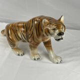 Ceramic tiger signed Royal Dux