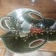 Art Nouveau barbotine vide poche from Fives-Lille