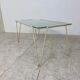 Table basse moderne vintage avec pieds en épingle à cheveux, années 1950