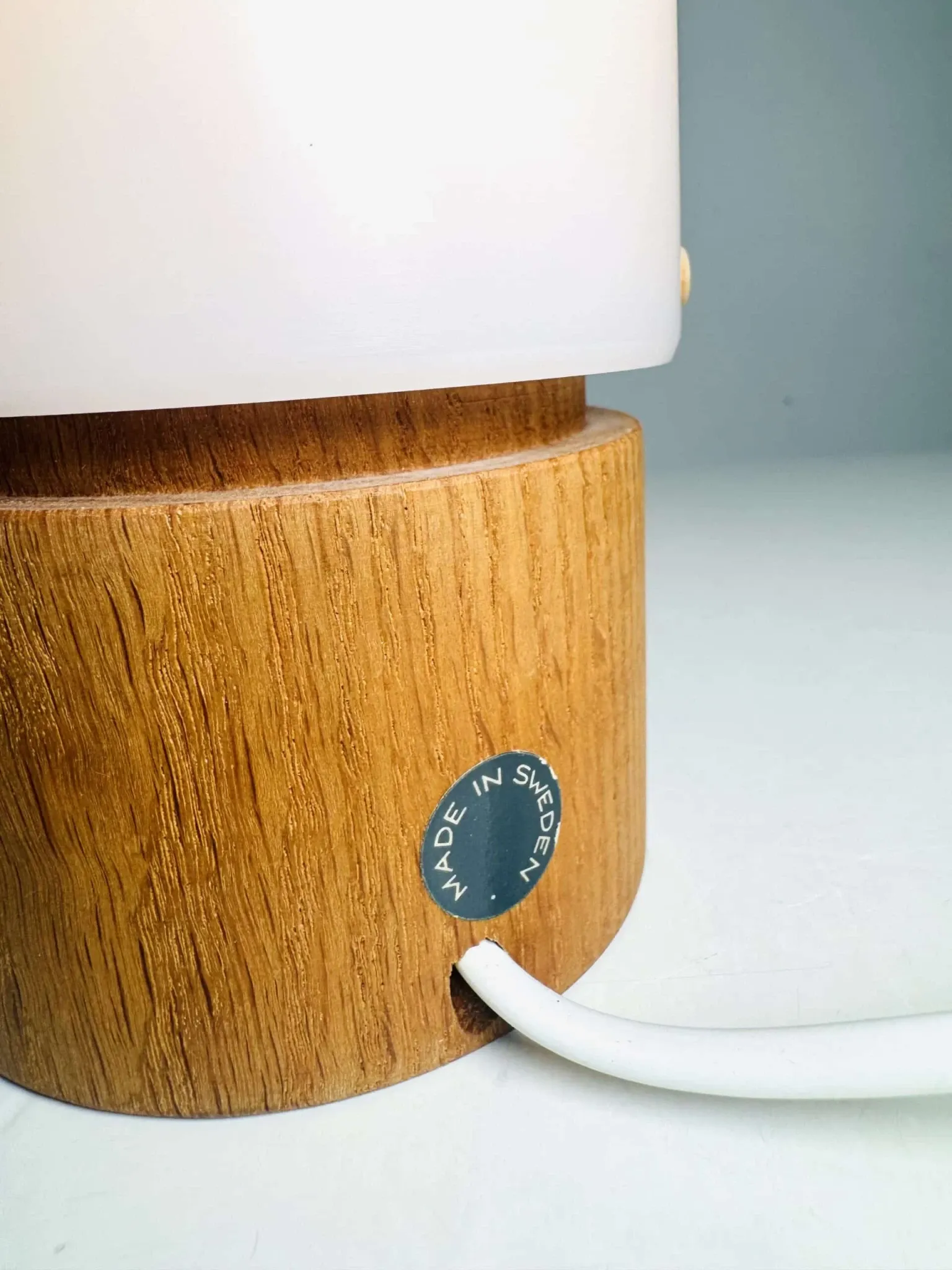 Model 115 Cylindrical Table Lamp By Uno & Östen Kristiansson For Luxus, Sweden, 1960S