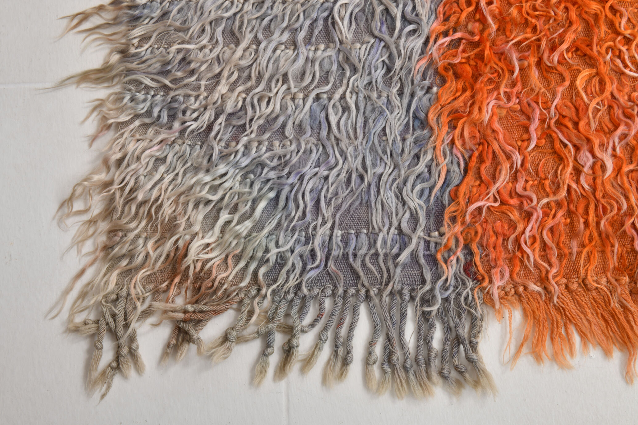 Handmade wool kilim rug 104x155cm