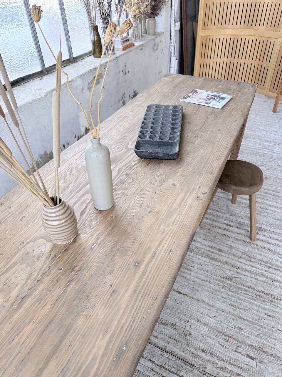 Farm table in pine 1950 250cm