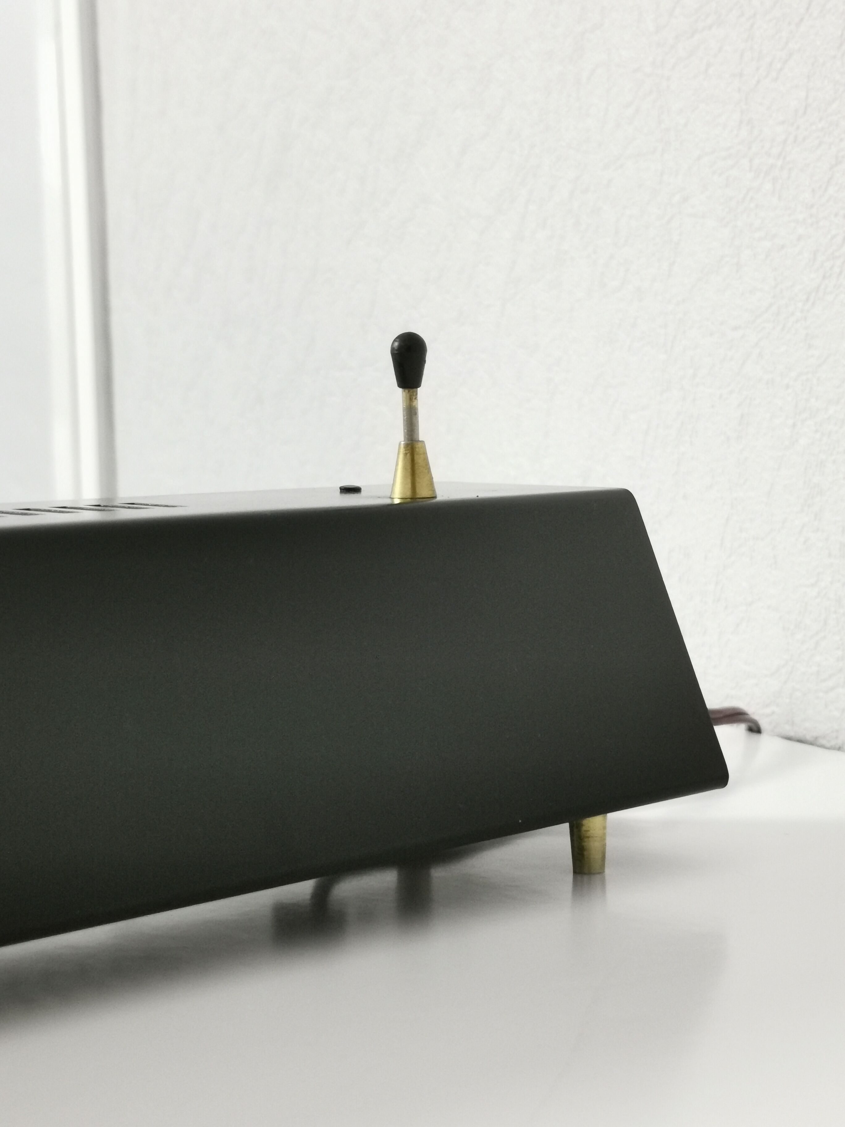 Arlus House metal plexiglass horizontal lamp, France, 1960