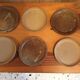 6 stoneware dessert plates
