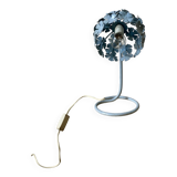 Vintage flower lamp attributed to Sergio Terzani
