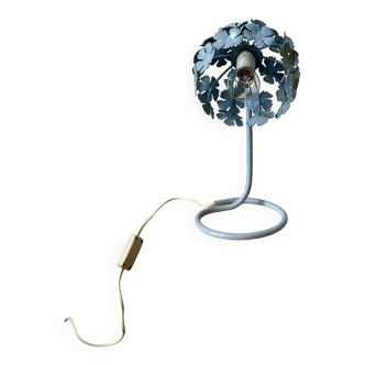 Lampe à fleurs vintage attribuée à Sergio Terzani