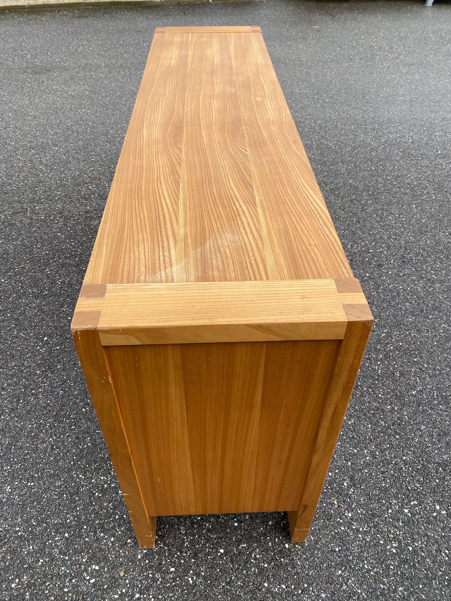 Louis Paolozzi elm sideboard for Monopoly