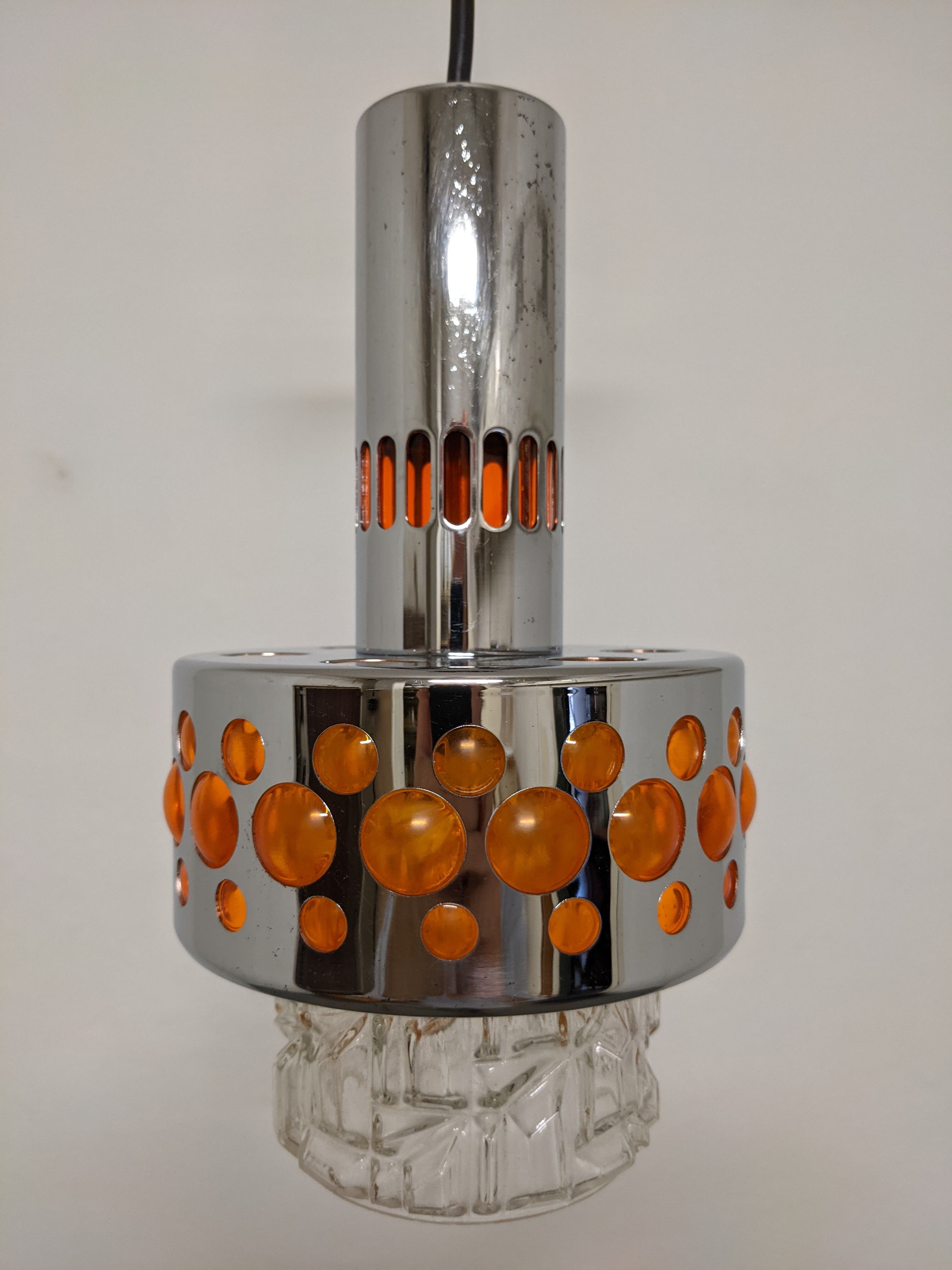 Space Age suspension of the 70s by Raak