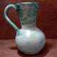 Turquoise ceramic pitcher vase