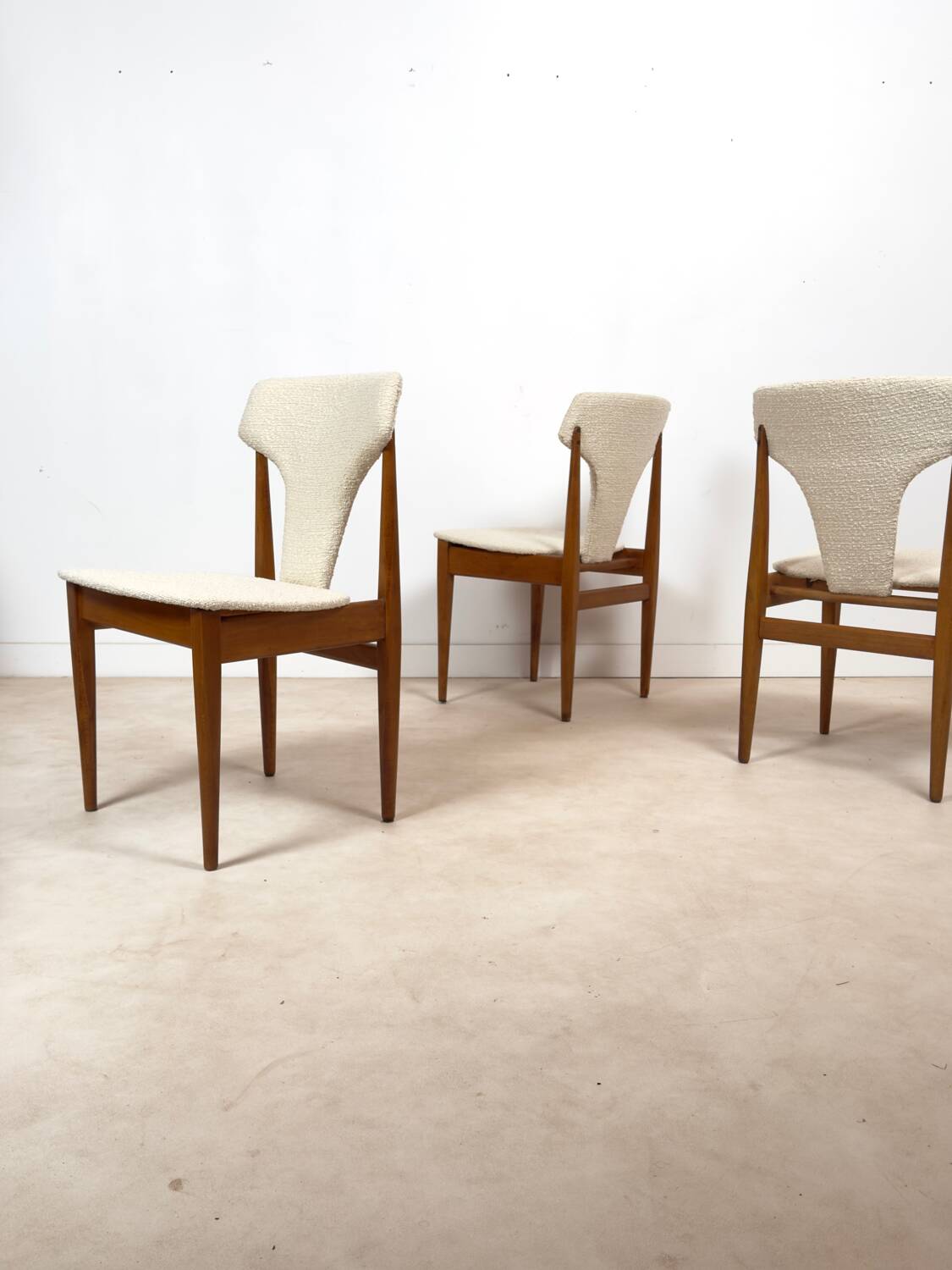 Set of 4 Scandinavian chairs by Elliots of Newbury