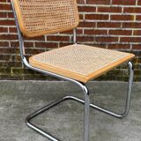 Set of 4 chairs model Cesca B32 designed by Marcel Breuer design