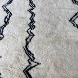 Tapis béni ouarain graphique 200x170cm