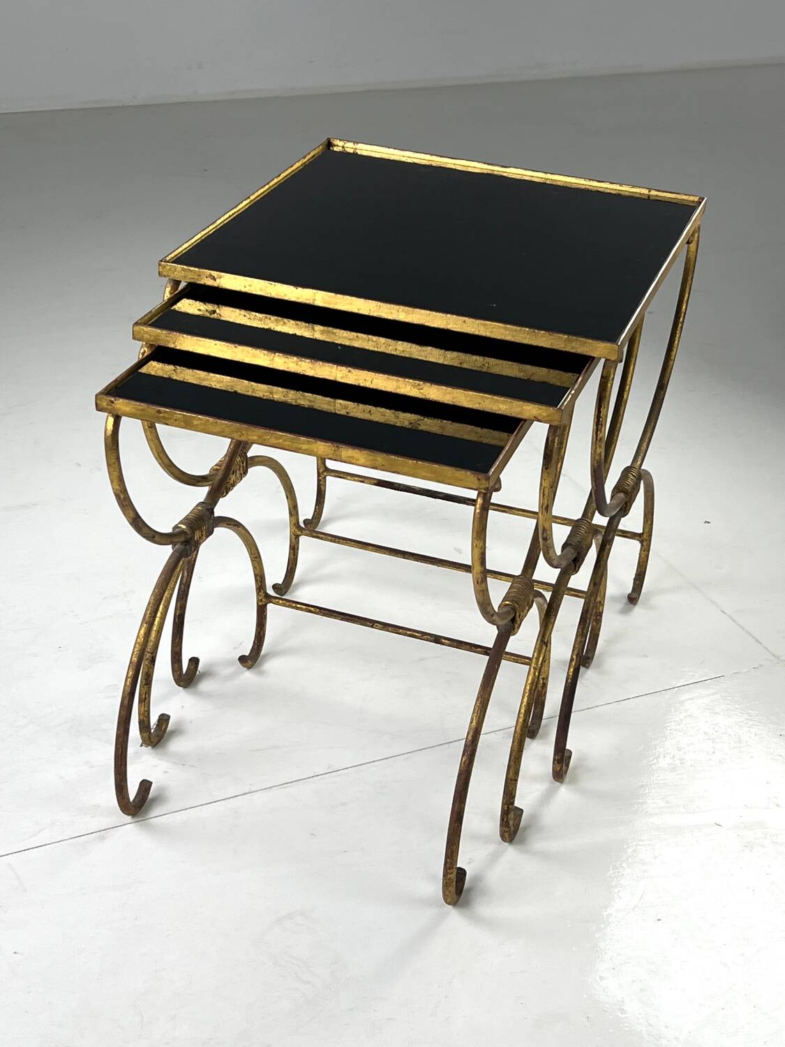 Vintage nesting tables