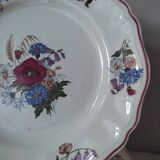 7 plates Sarreguemines Agreste