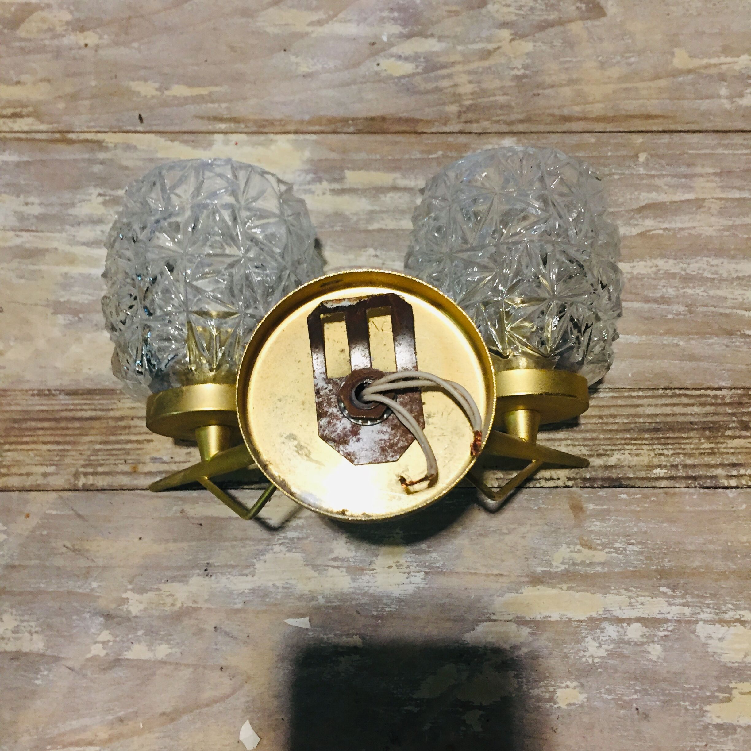 Vintage 50s wall light