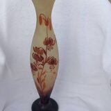 Gallé Lily flower vase
