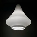 Scandinavian opaline pendant light from the 60s