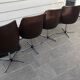 Chaises  pivotantes année 60/70