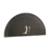 Miroir en demi-lune italien du 20e siècle