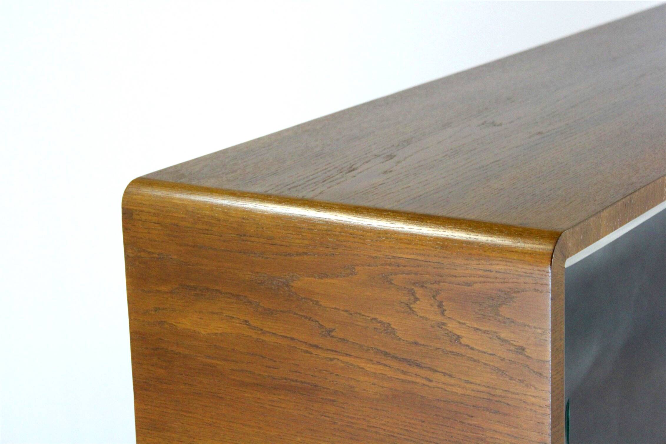 Restored Bauhaus Tubular Steel Cabinet with Secretary by R. Slezak, 1930s