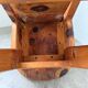 Paire de chaises brutalistes savoyardes en pin