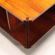 Square coffee table Arflex, vintage design by Marco Zanuso, 1960s.