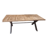 Table en bois et acier