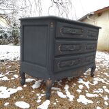 Commodity Style Louis XV matte black