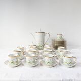 Hackefors "Linnea Borealis" 43-piece Swedish coffee service for 13 people, 1970s