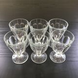 Set of 6 Habitat 80s wine glasses