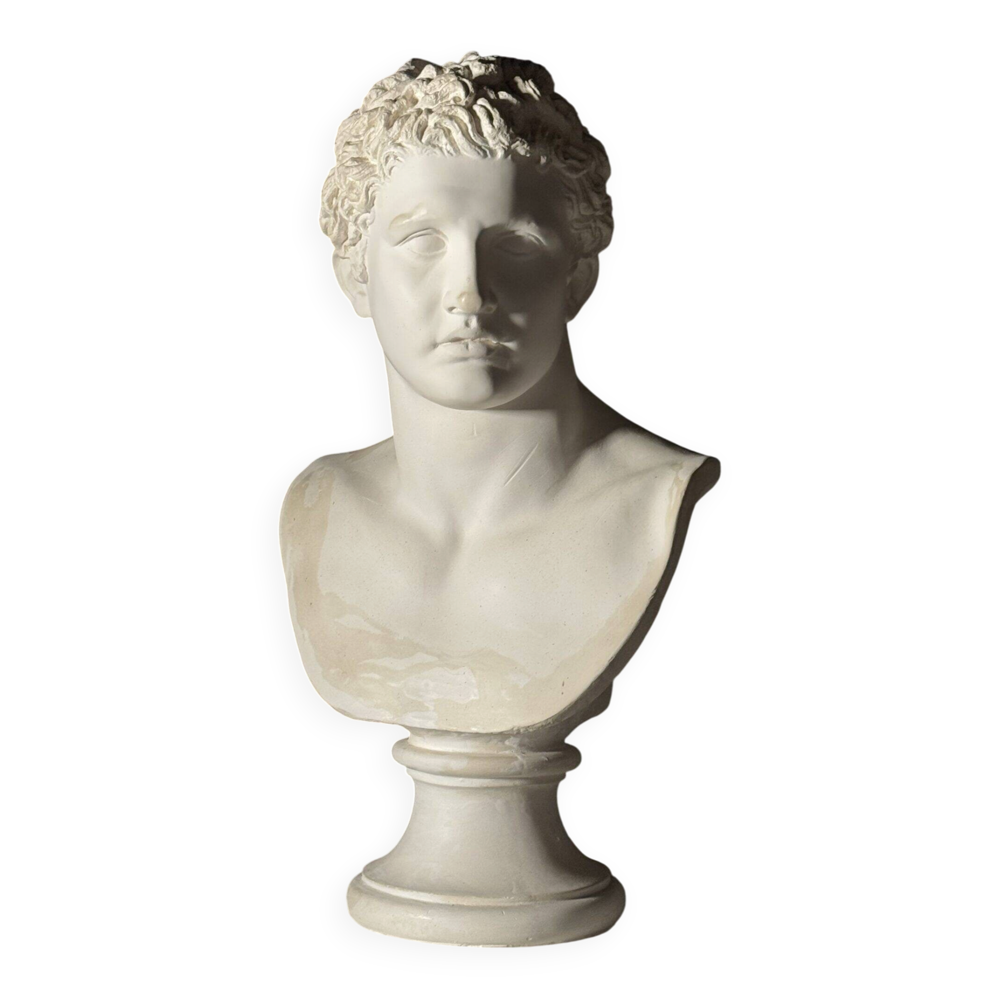 Bust of Meleager plaster classic