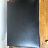 Pouf cuir noir muuto outline