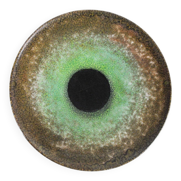 Decorative ceramic plate, 1970s