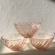 3 bols Arcoroc collection Rosaline