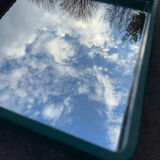 Scandinavian style mirror from the 70s