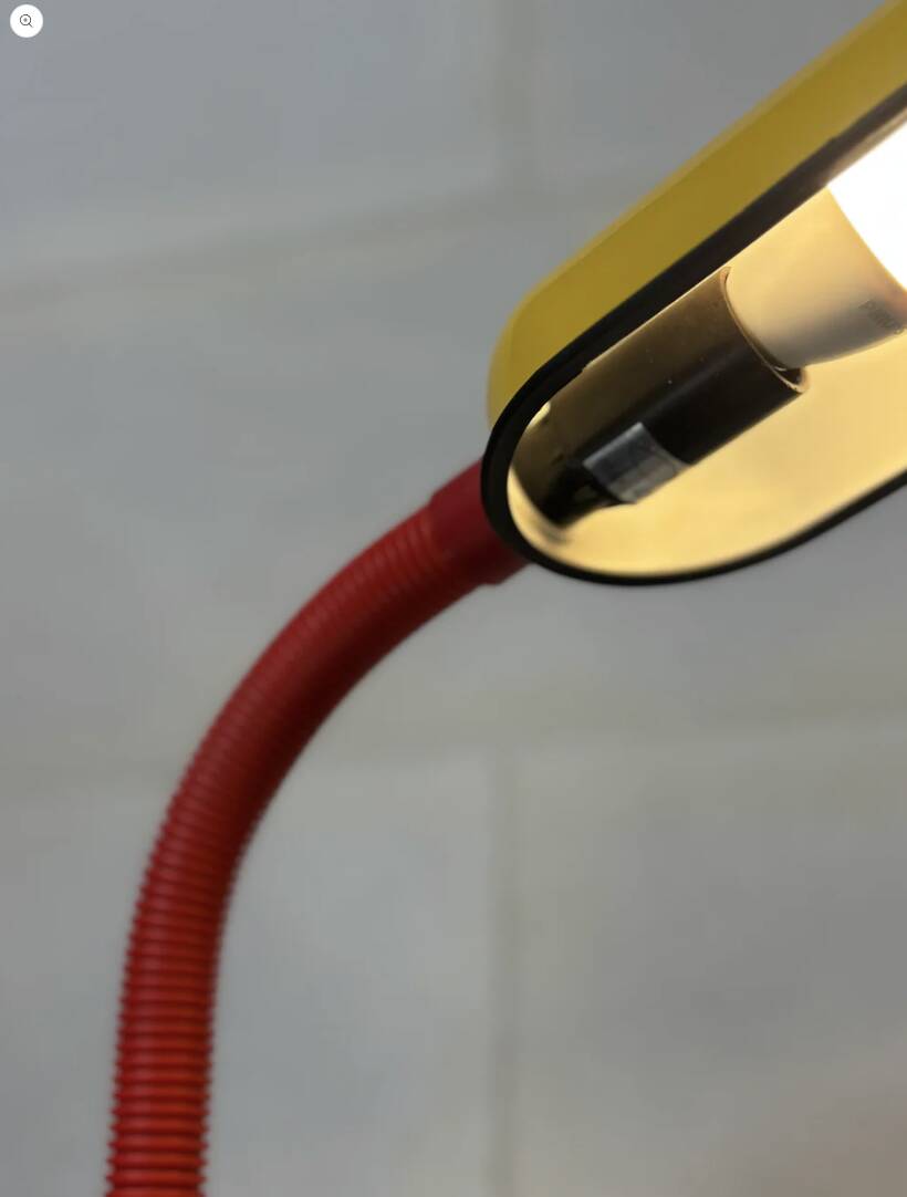 Memphis vintage desk organiser lamp I 1980s