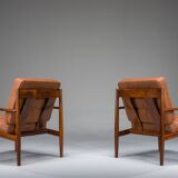 Set of Model 118 armchairs in rosewood by Grete Jalk for France & Son, 1960s