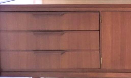 Vintage Scandinavian teak sideboard