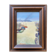 Table HSP Nan Borazzo (born 1905-?) ec. Italian Port Marine + frame